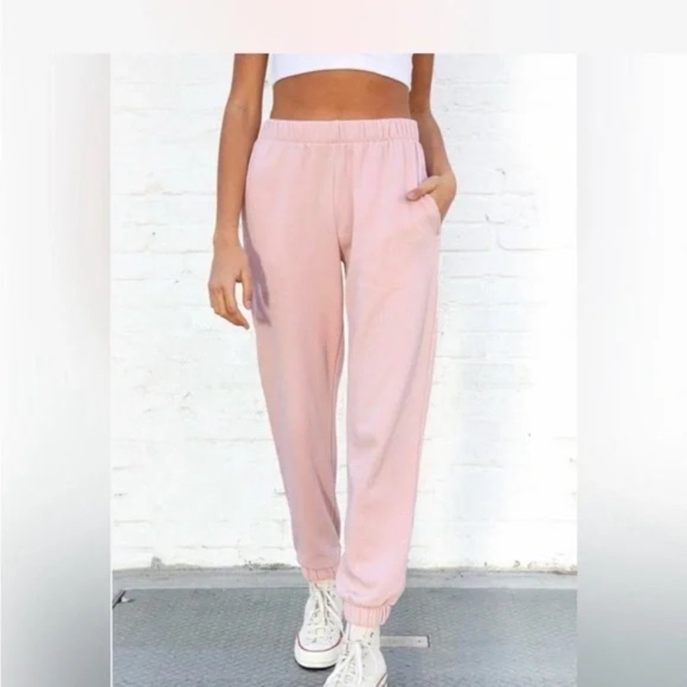 Brandy Melville Pink John Galt Sweatpants
